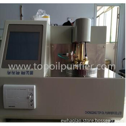 Petroleum Product Closed Cup Flash Point Analyzer/Tester
